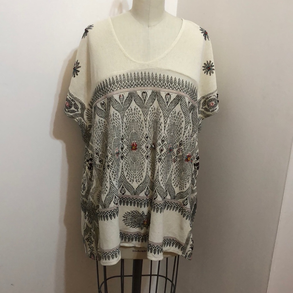 Beaded Free People Kimono
